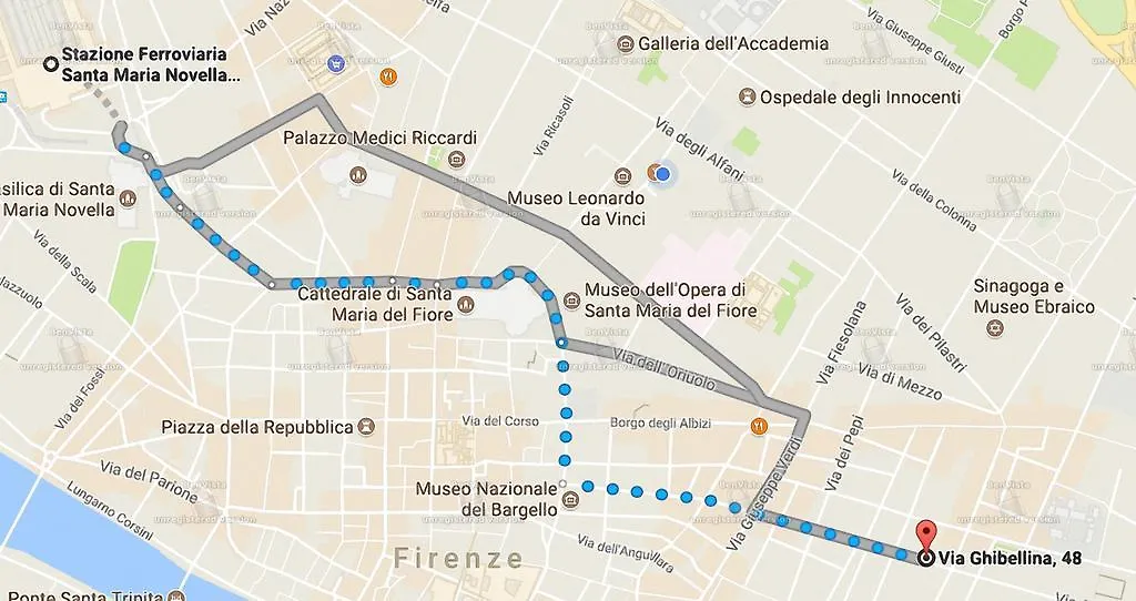 Apartament Ghibellina 48 Florencja 0*,